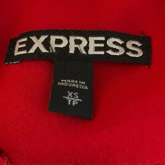 Express Red Top/Tunic - Picture 6 of 7